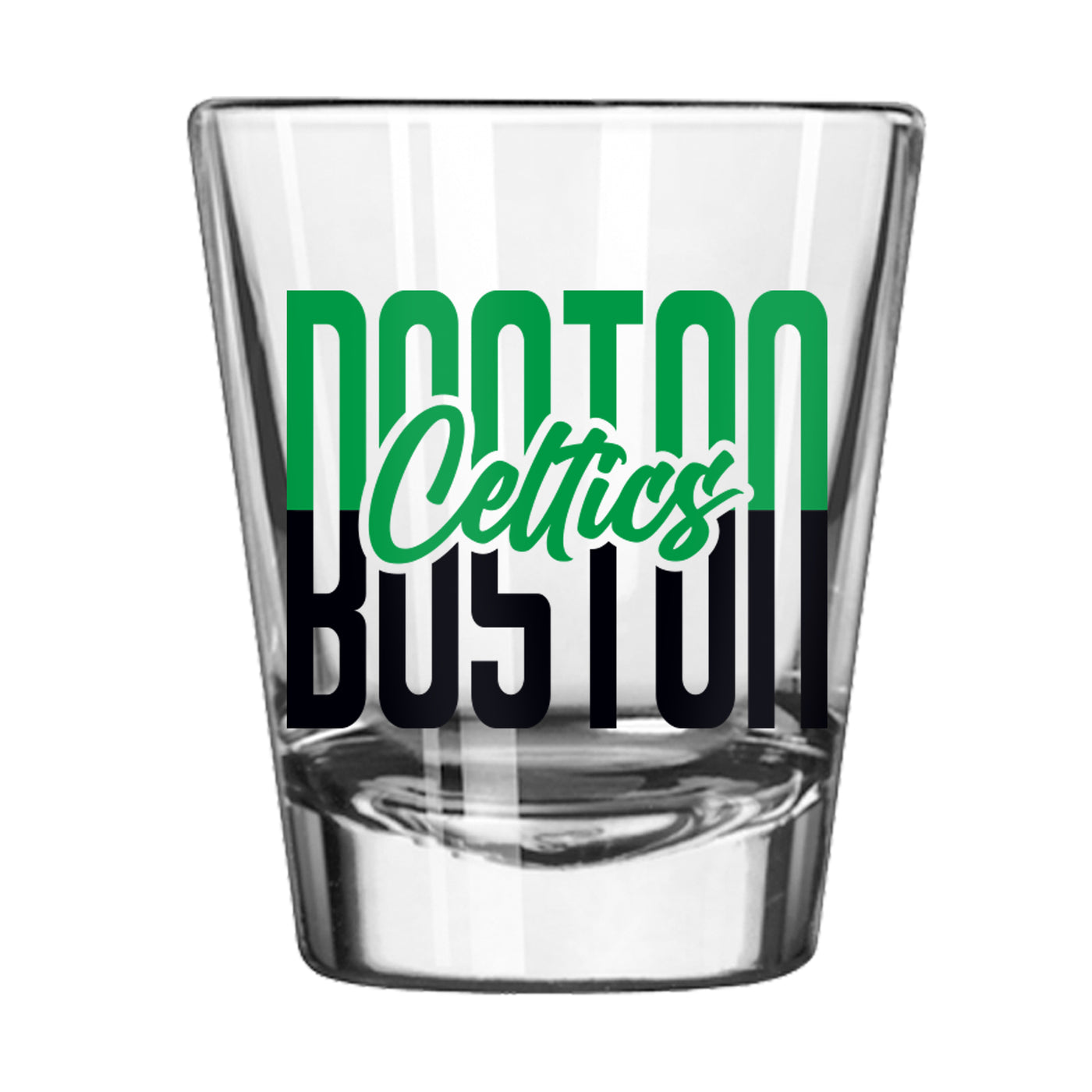 Boston Celtics 2oz 2024 NBA Finals Champions Flipside Shot Glass