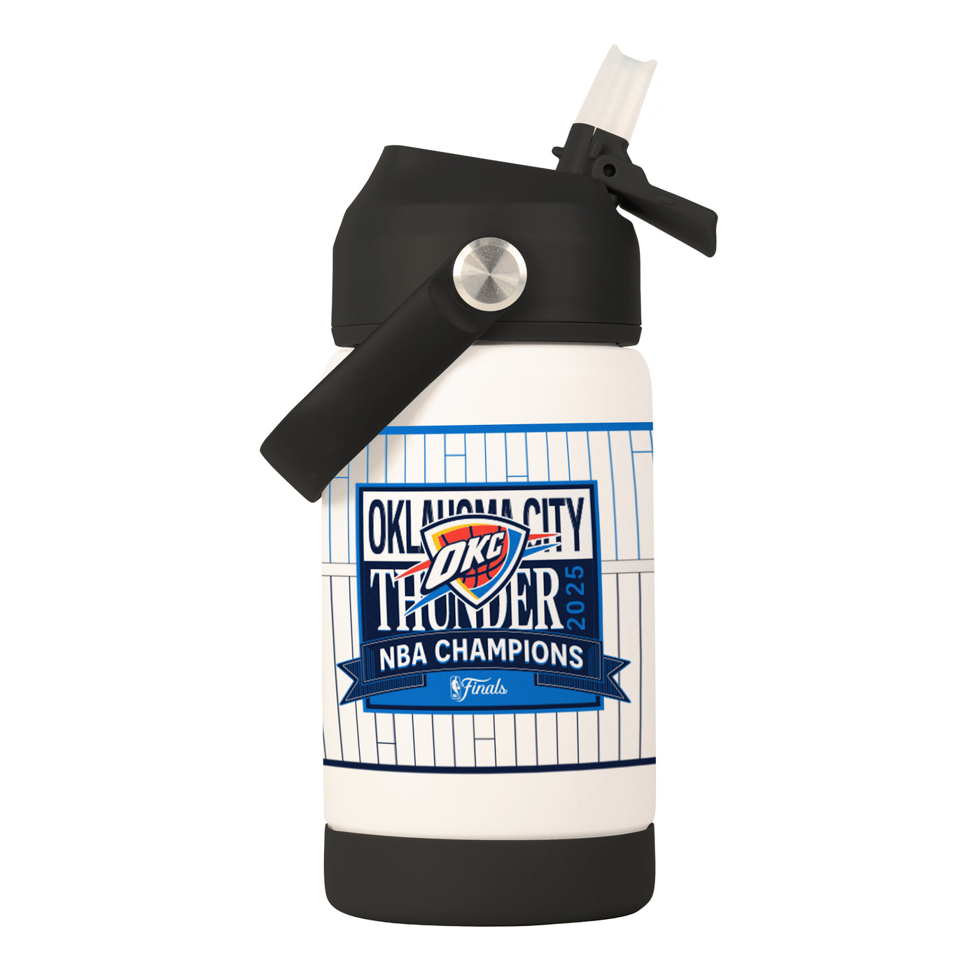 Oklahoma City Thunder 2025 NBA Champions 12oz Kids Bottle