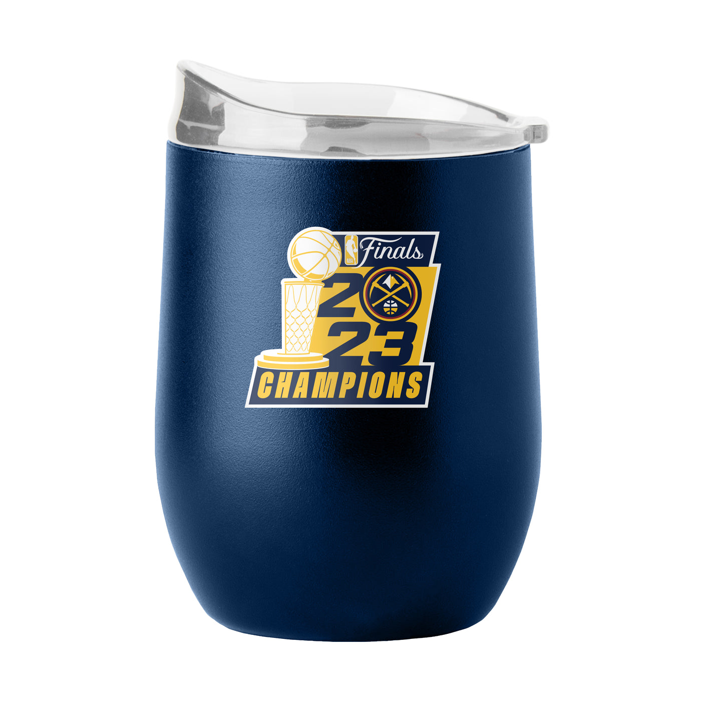 Denver Nuggets 16oz 2023 NBA Finals Champions Powder Coat Curved Beverage
