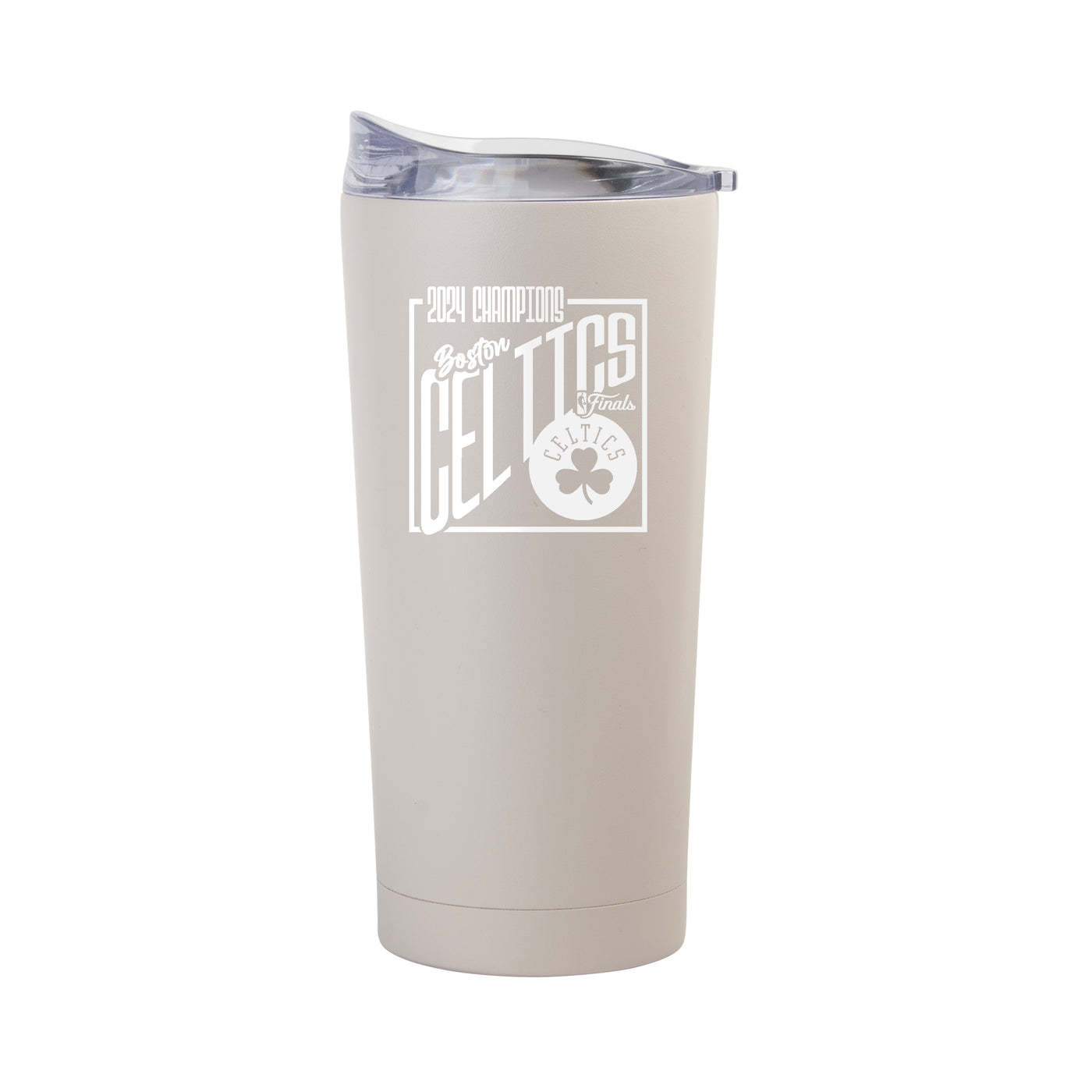 Boston Celtics 20oz 2024 NBA Finals Champions Sand Powder Coat Tumbler