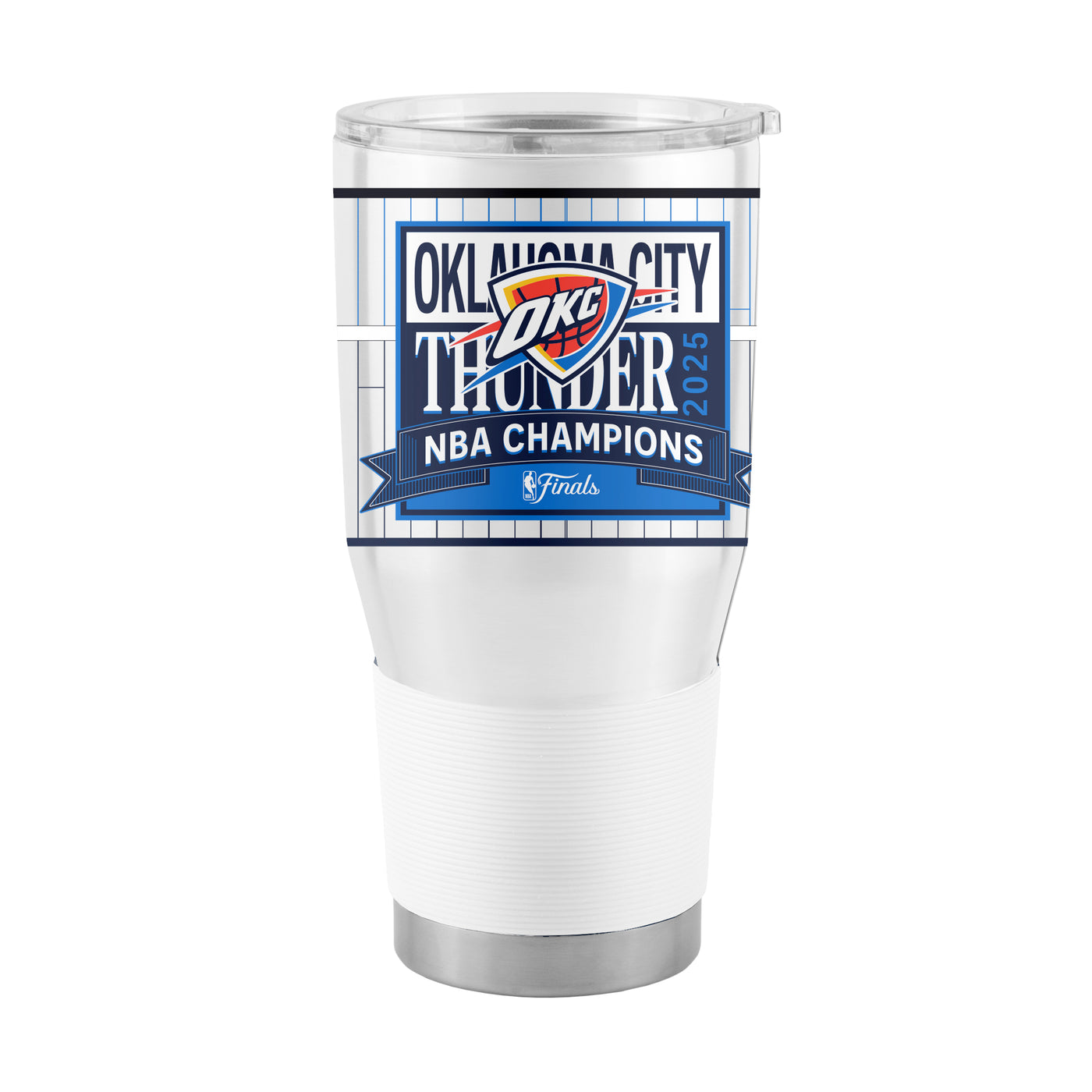 OKC Thunder 2025 NBA Champions 30oz Stainless Tumbler