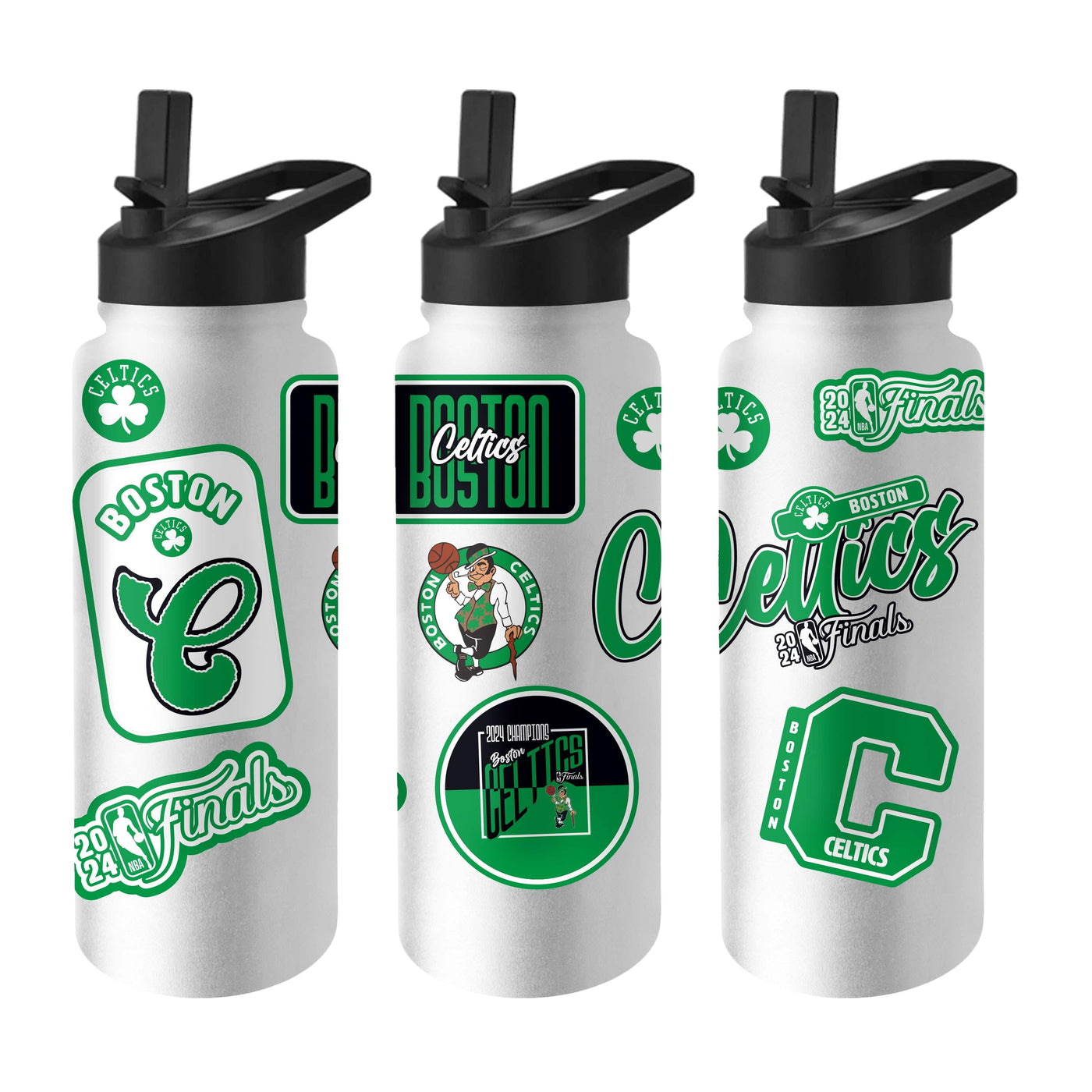 Boston Celtics 34oz 2024 NBA Finals Champions Native Quencher Bottle