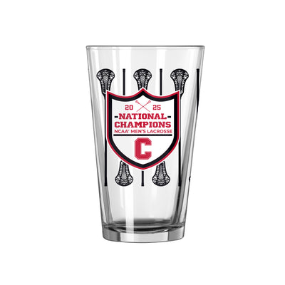 2025 Mens Lacrosse Champions 16oz Pint Glass