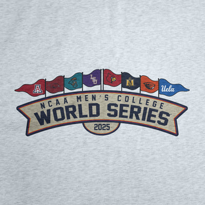 2025 NCAA Mens Baseball 8 Team Sublimated Sweatshirt Blanket