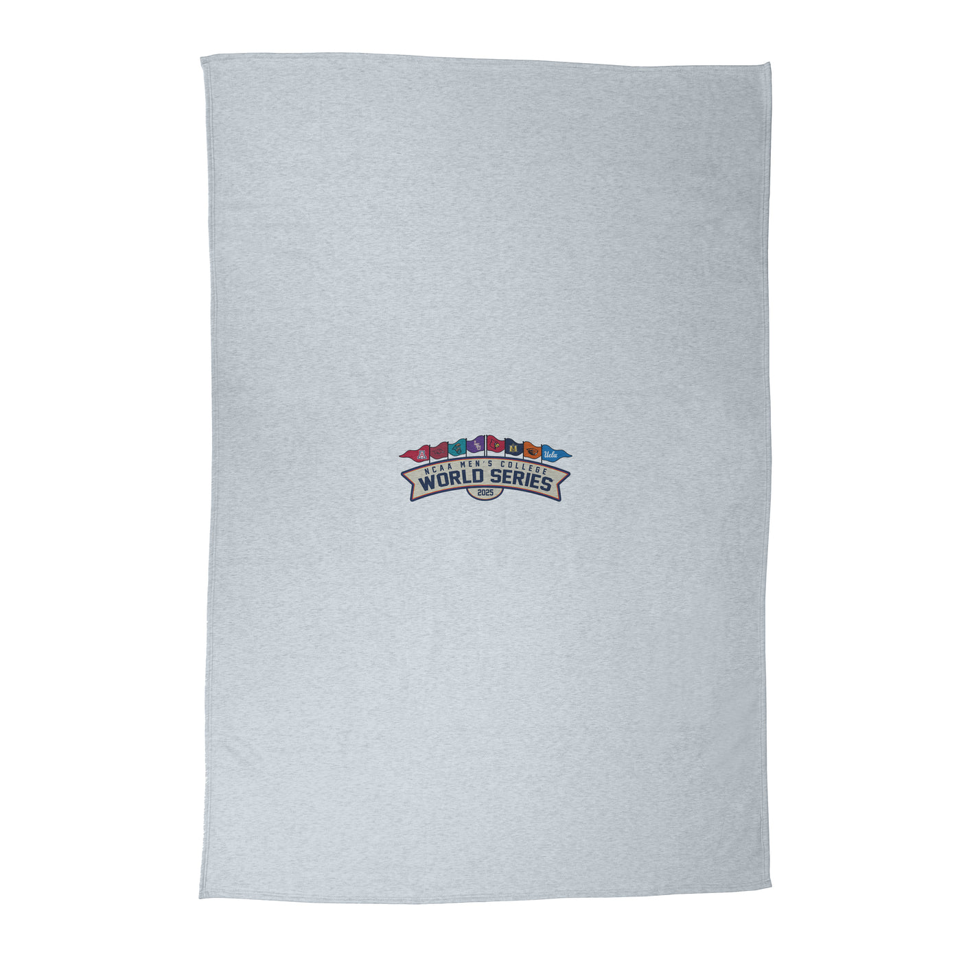 2025 NCAA Mens Baseball 8 Team Sublimated Sweatshirt Blanket