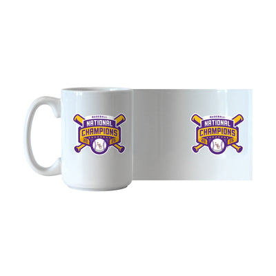 LSU 2025 Baseball Champions 15oz Sublimated Mug