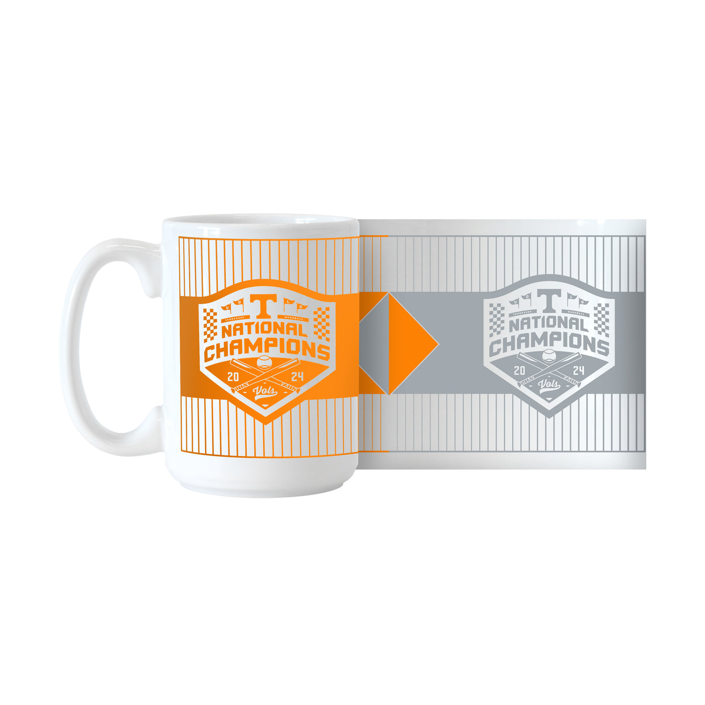 Tennessee 15oz 2024 NCAA Baseball Champions Wrap Sublimated Mug