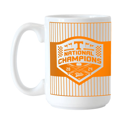 Tennessee 15oz 2024 NCAA Baseball Champions Wrap Sublimated Mug