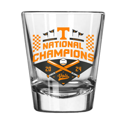 Tennessee 2oz 2024 NCAA Baseball Champions Shot Glass