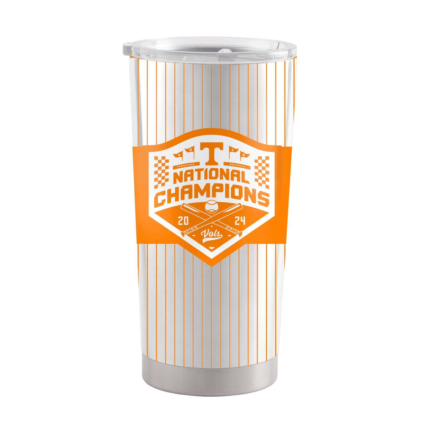 Tennessee 20oz 2024 NCAA Baseball Champions Stainless Tumbler