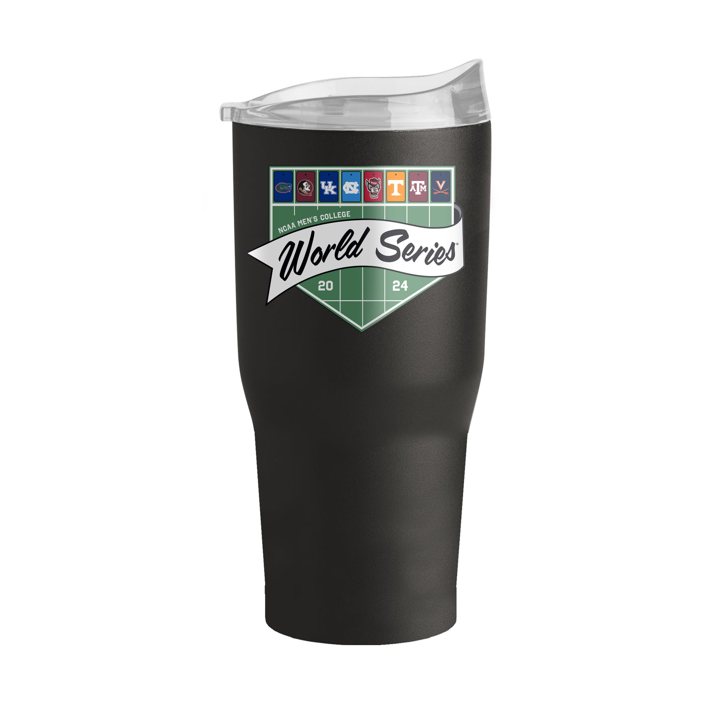 2024 NCAA Men's Baseball 30oz Final 8 Teams PC Tumbler