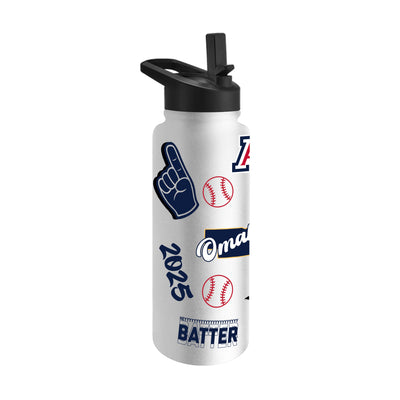 2025 NCAA Mens Baseball 8 Team 34oz Quencher Bottle