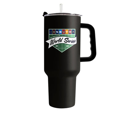 2024 NCAA Men's Baseball 40oz Final 8 Teams Powder Coat Tumbler