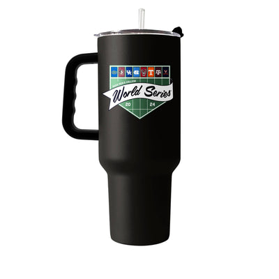 2024 NCAA Men's Baseball 40oz Final 8 Teams Powder Coat Tumbler