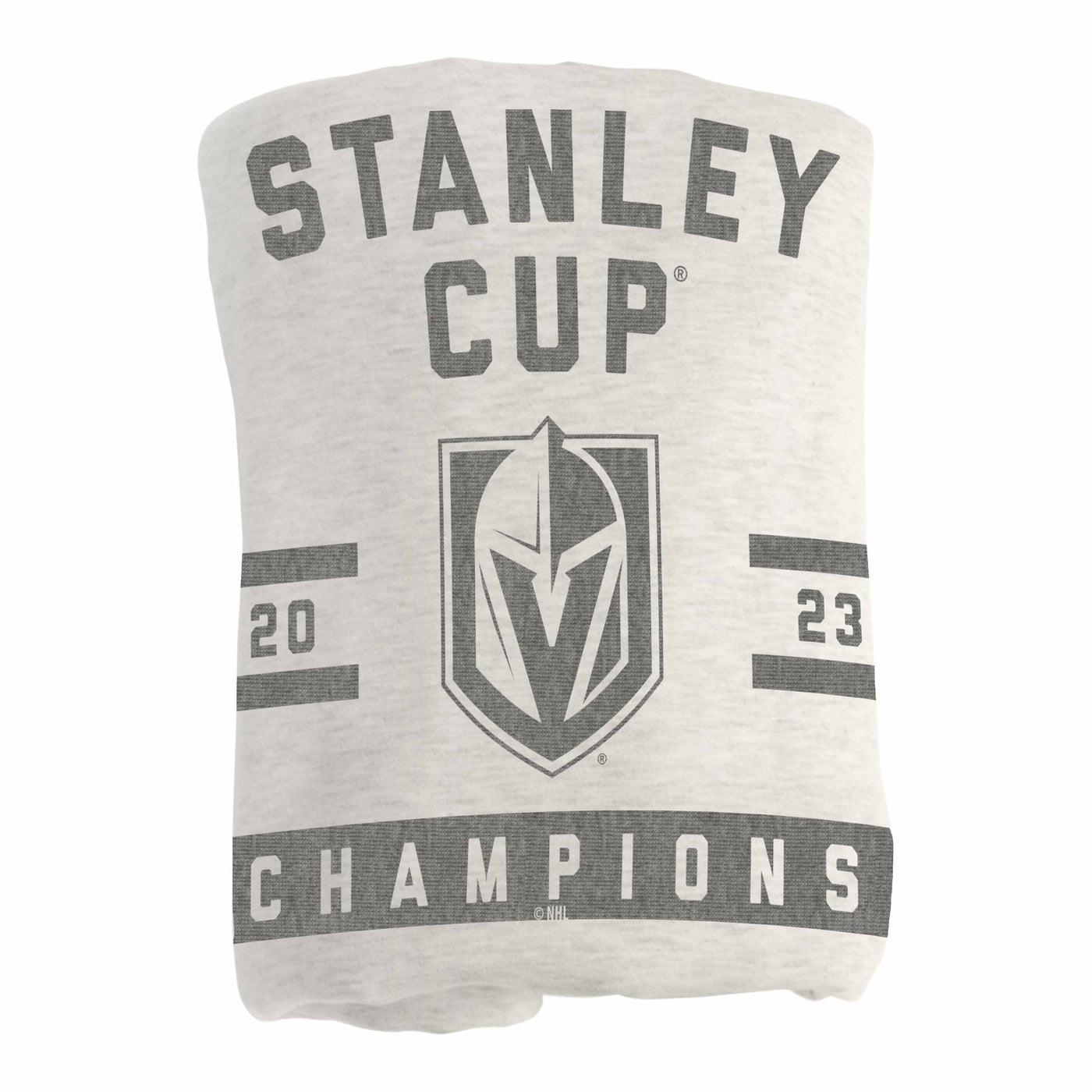 Vegas Golden Knights 2023 Stanley Cup Champions Sublimated Sweatshirt Blanket