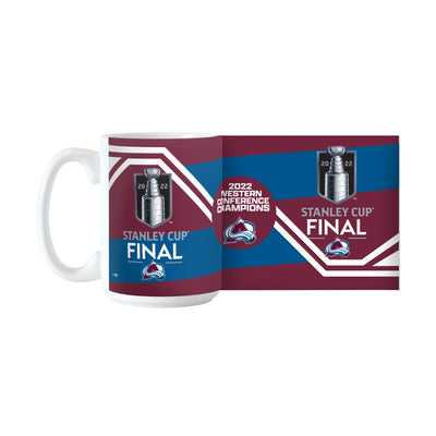 Colorado Avalanche 15oz Conference Champions Sublimated Mug