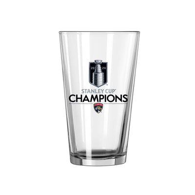 Florida Panthers 16oz 2024 NHL Champions Pint Glass