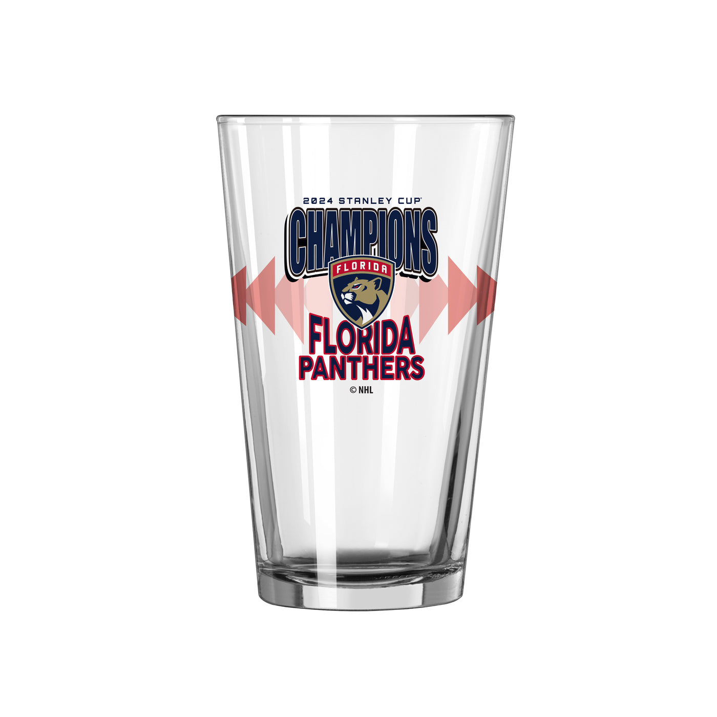 Florida Panthers 16oz 2024 NHL Champions Wrap Pint Glass