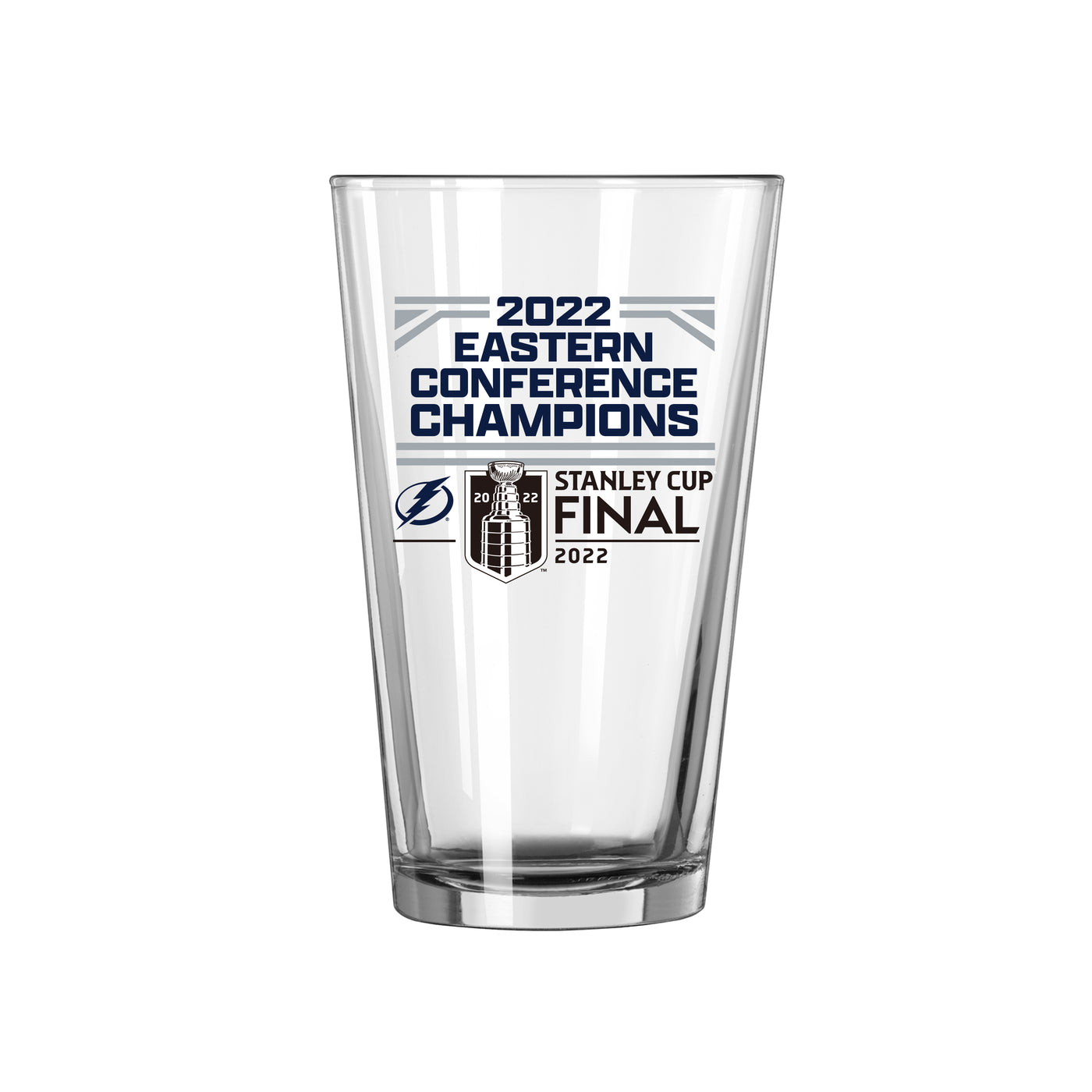 TB Lightning 16oz Conference Champions Pint Glass