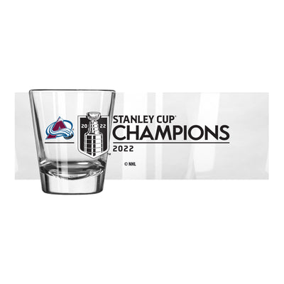 Colorado Avalanche 2oz Stanley Cup Champions Shot Glass