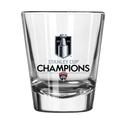 Florida Panthers 2oz 2024 NHL Champions Shot Glass