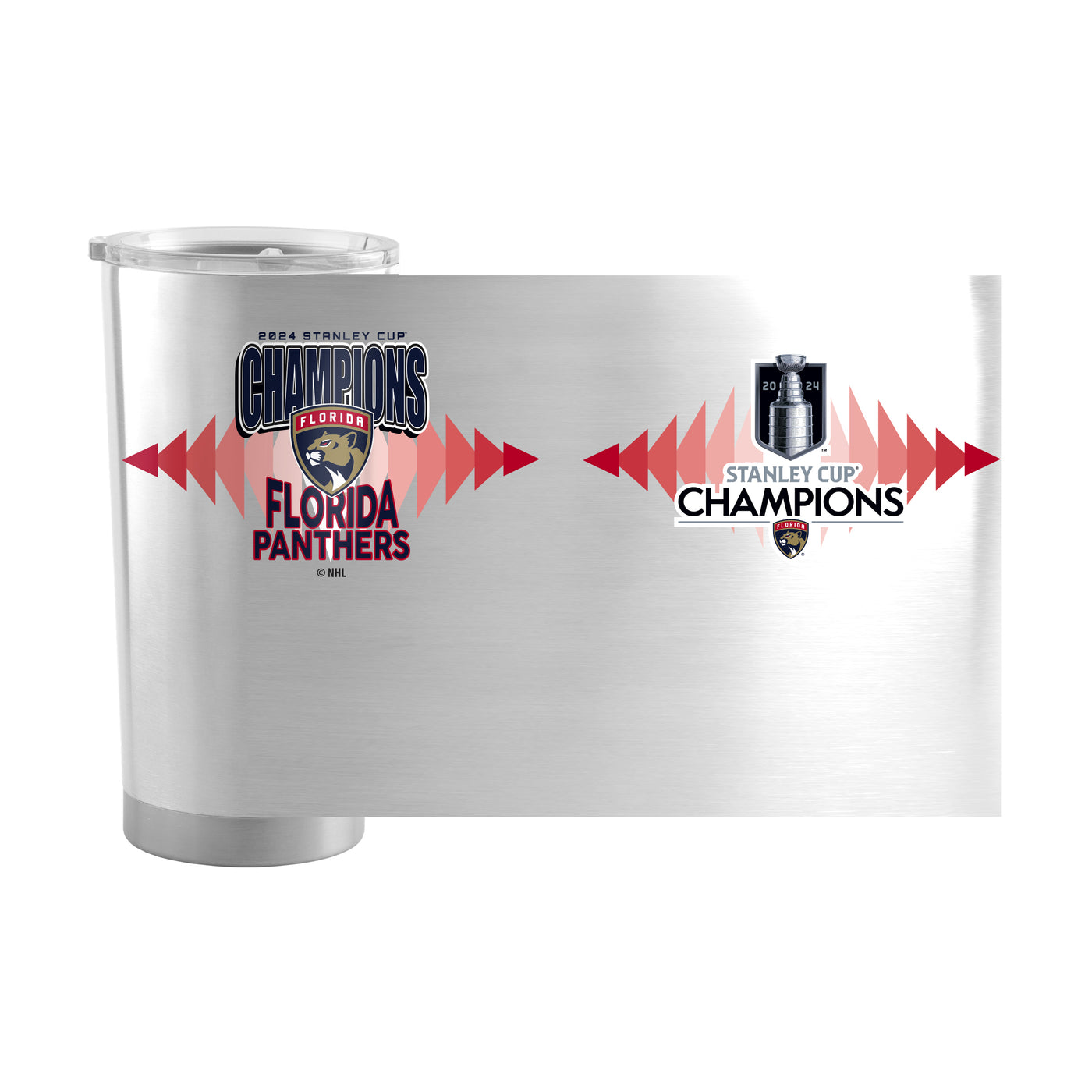 Florida Panthers 20oz 2024 NHL Champions Stainless Tumbler