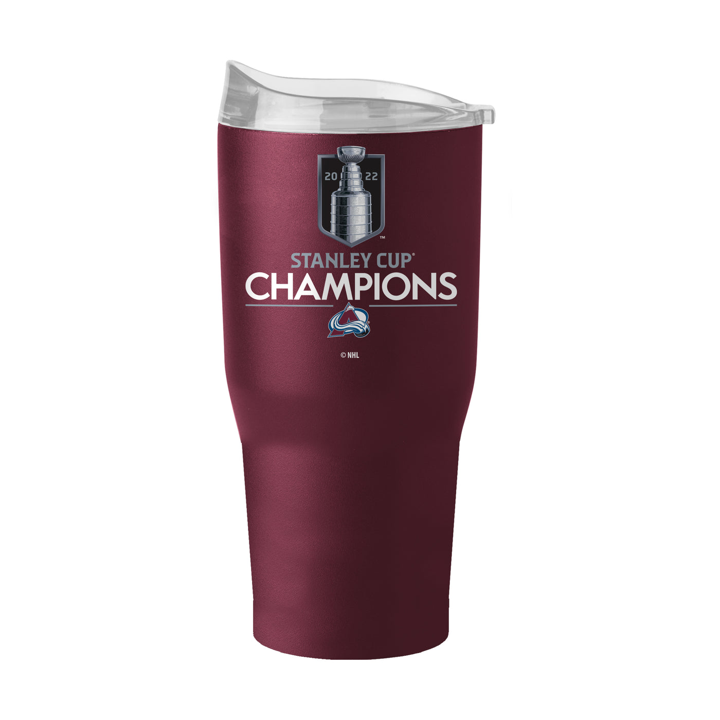 Colorado Avalanche Stanley Cup Champions 30oz Powder Coat Tumbler