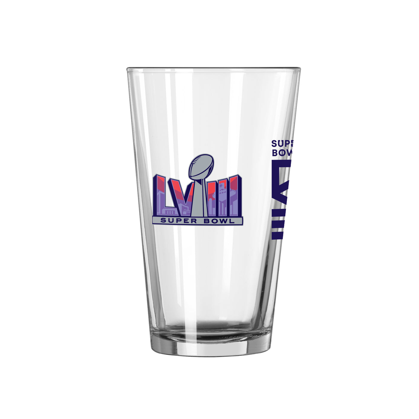 Super Bowl 58 16oz Pint Glass