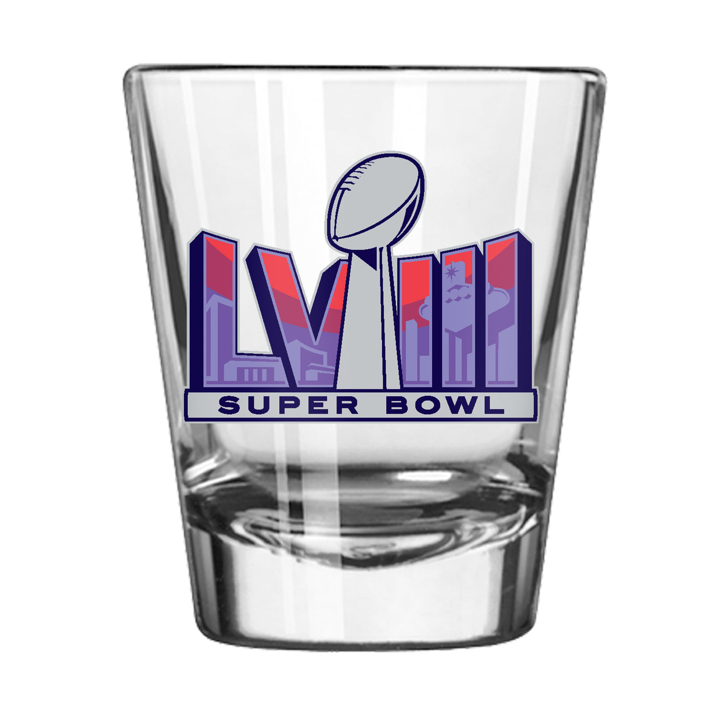 Super Bowl 58 2oz Gameday Shot Glass