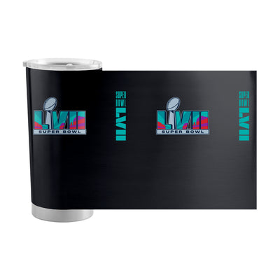Super Bowl 57 20oz Stainless Tumbler