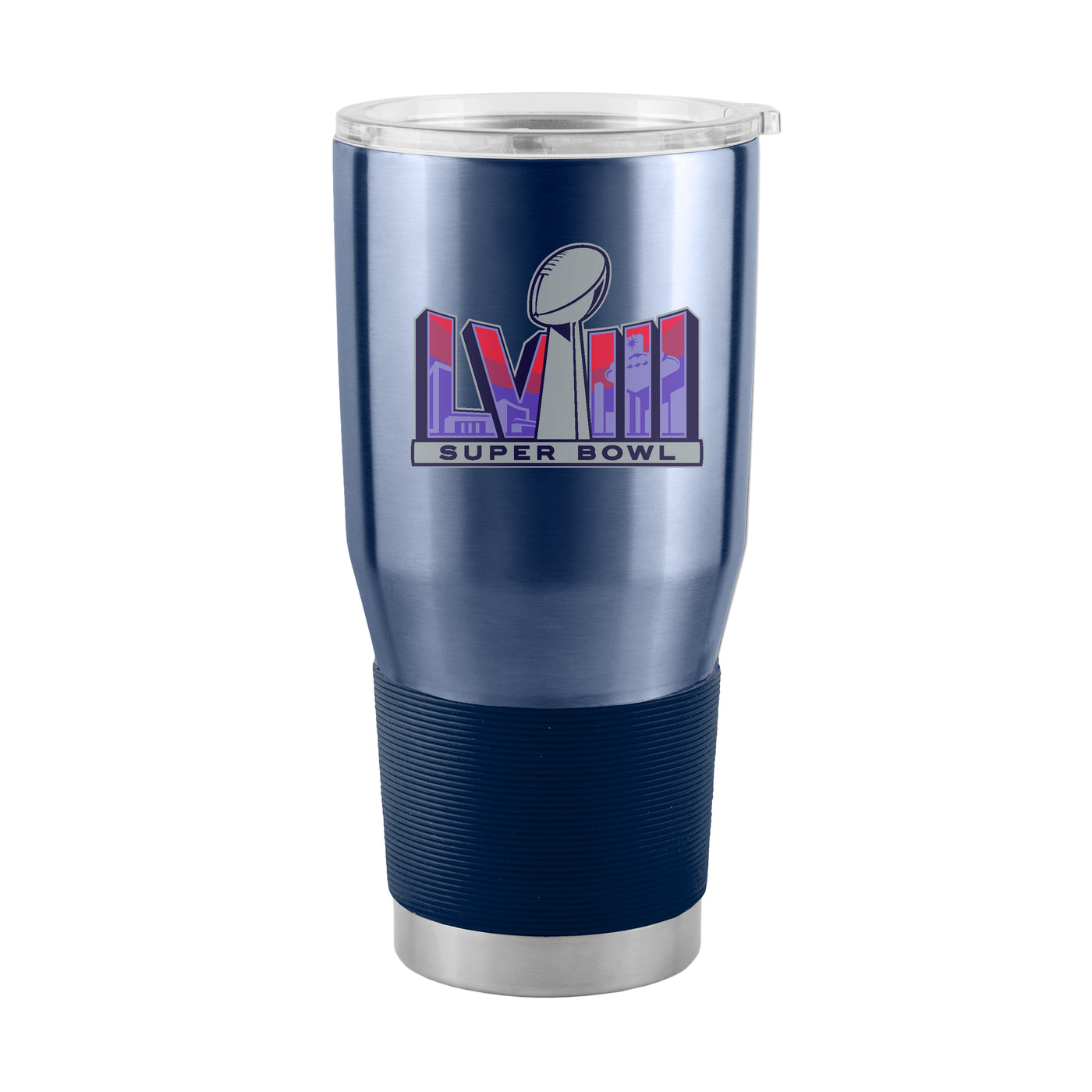 Super Bowl 58 30oz Stainless Steel Tumbler
