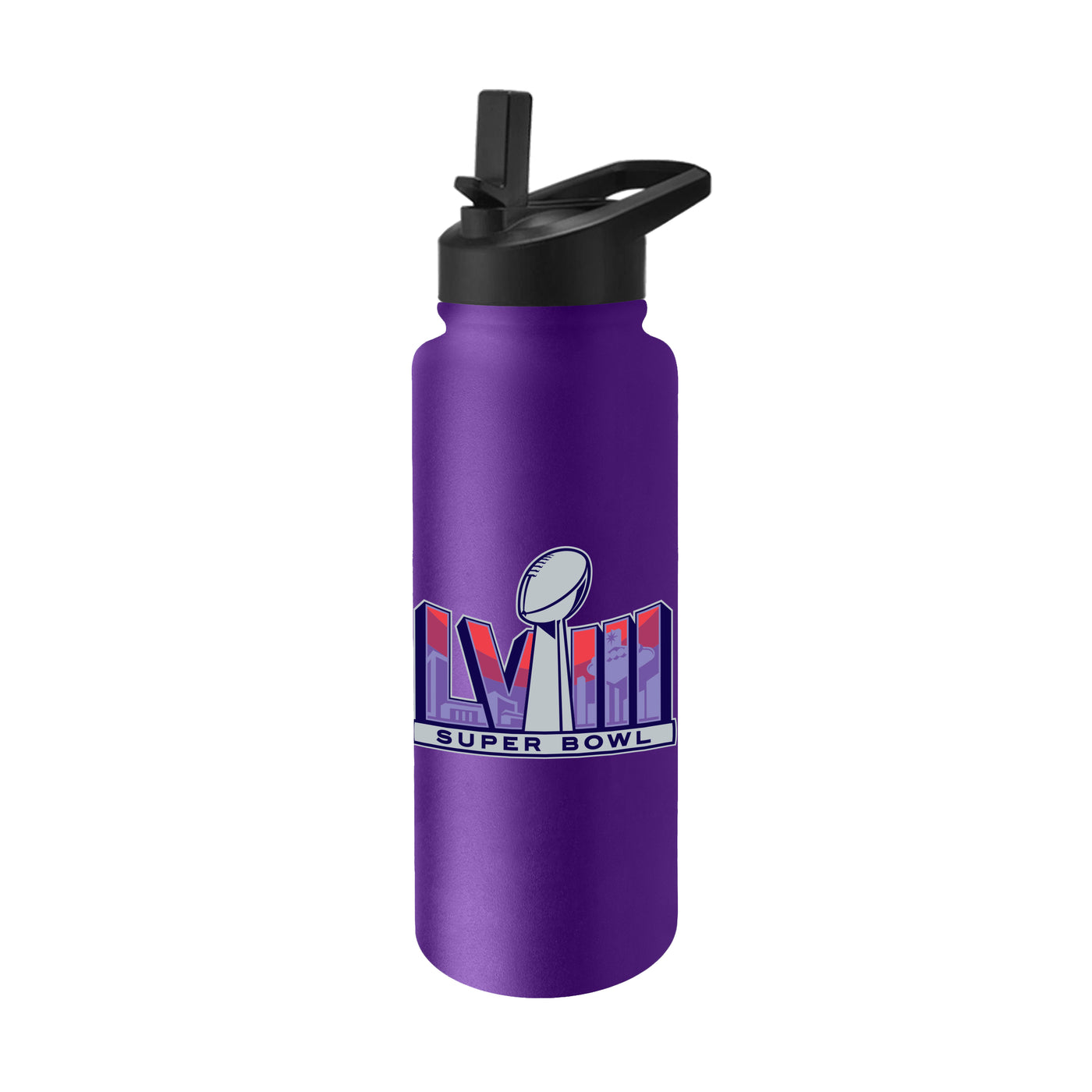 Super Bowl 58 34oz Quencher Bottle