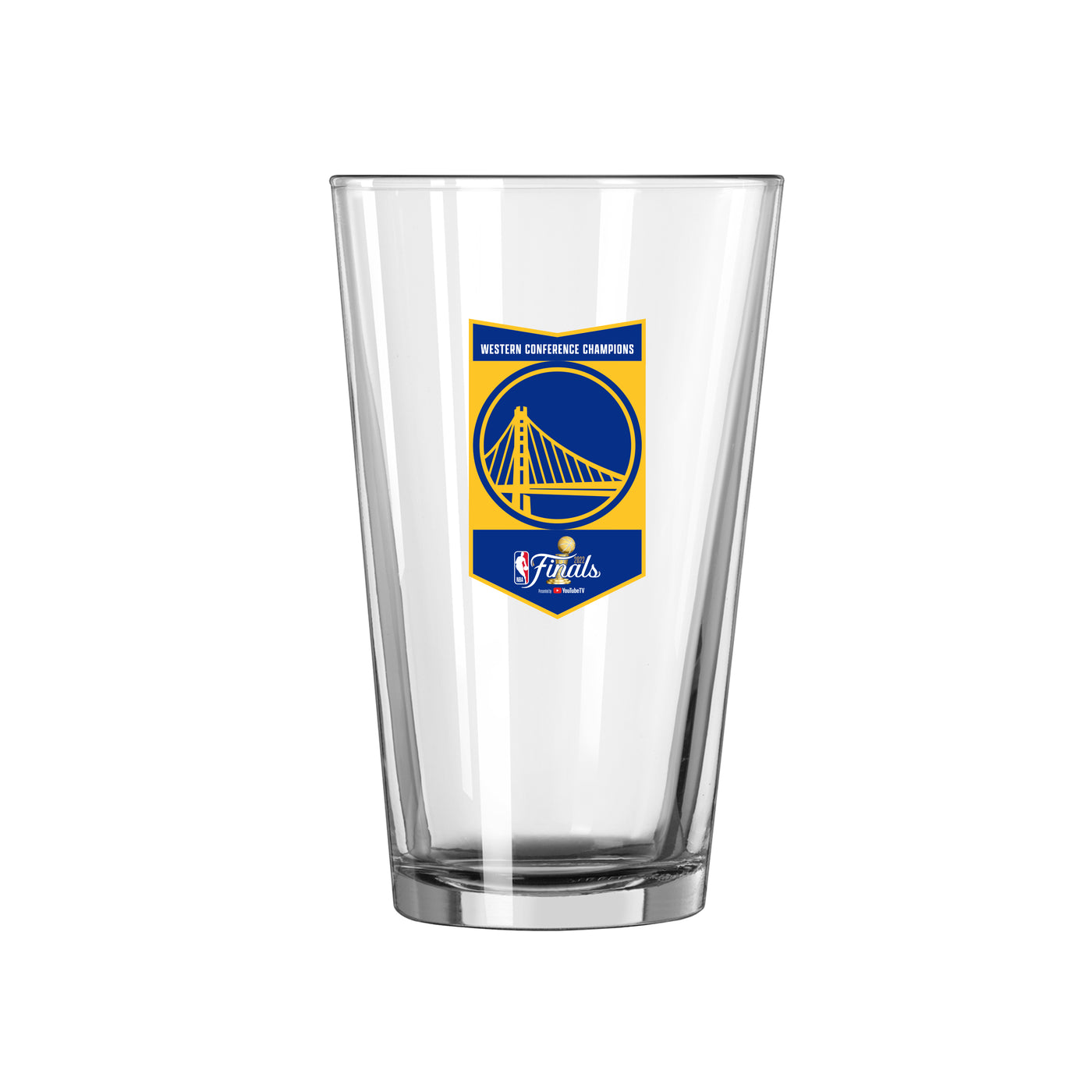 Mich Ultra/GS Warriors 2022 Champions 16oz Pint Glass