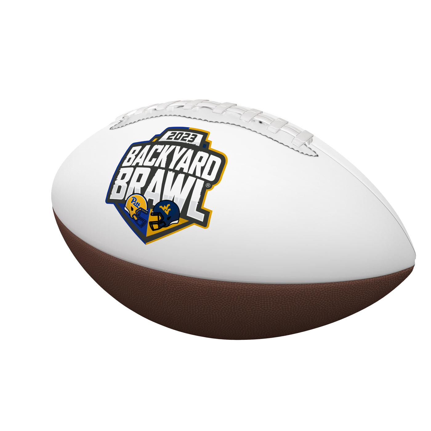 Backyard Brawl 2023 Matchup Full Size Autograph Football