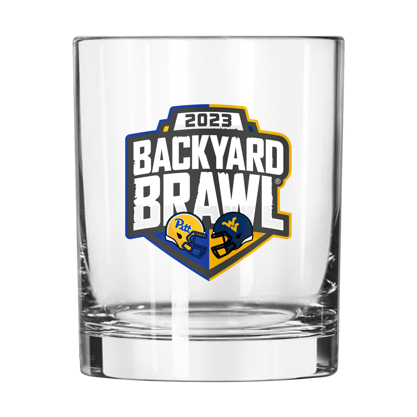 Backyard Brawl 2023 14oz Rocks Glass