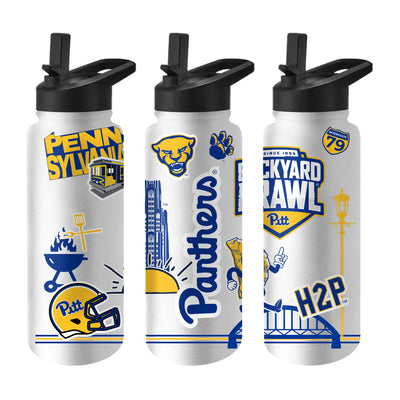 Backyard Brawl 2023 Pittsburgh 34oz Quencher Bottle