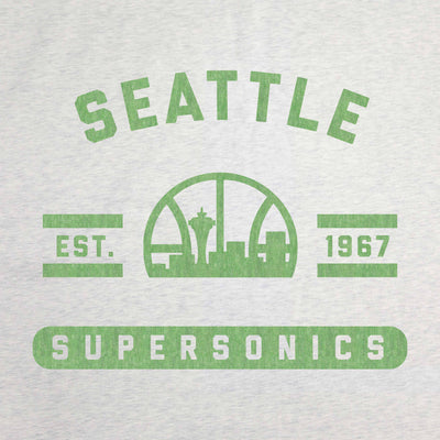 Seattle Super Sonics Sublimated Sweatshirt Blanket