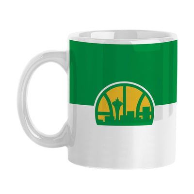 Seattle Super Sonics 11oz Colorblock Sublimated Mug