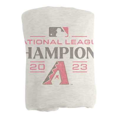Arizona Diamondbacks 2023 NL Champions Sublimated Sweatshirt Blanket