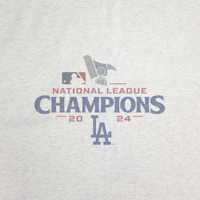 LA Dodgers 2024 National League Champs Sublimated Sweatshirt Blanket