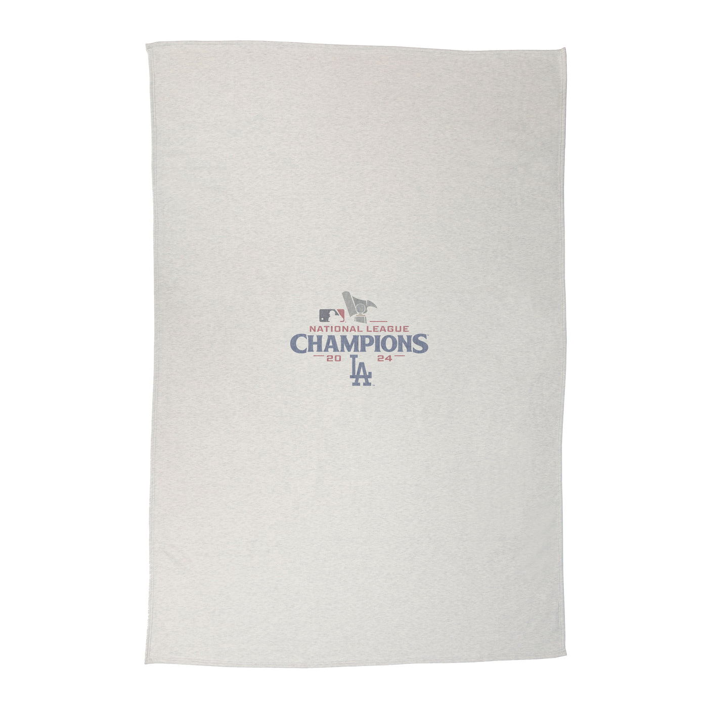 LA Dodgers 2024 National League Champs Sublimated Sweatshirt Blanket