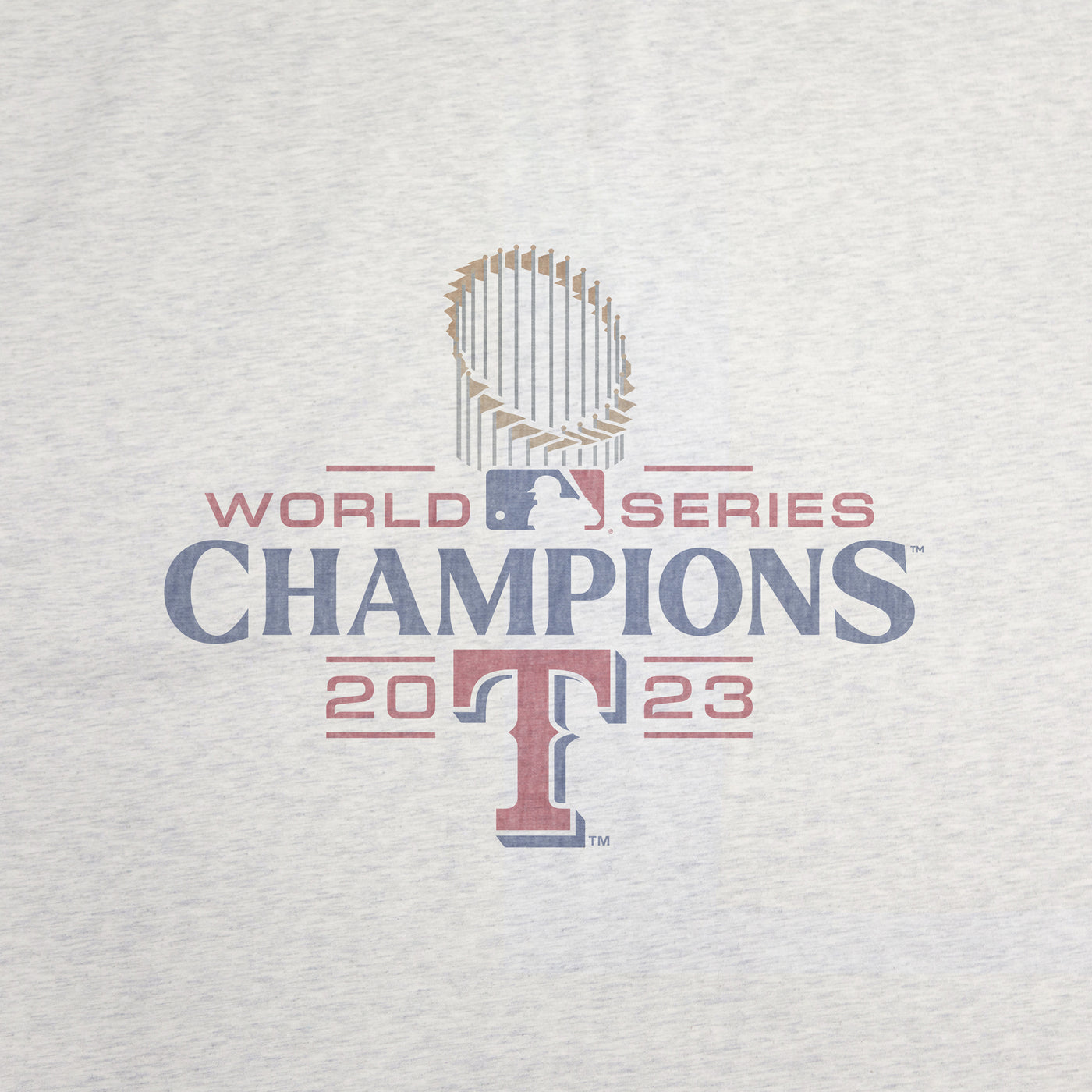 Texas Rangers 2023 World Series Champions Sublimated Sweatshirt Blanket