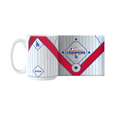 LA Dodgers 2024 National League Champs 15oz Sublimated Mug