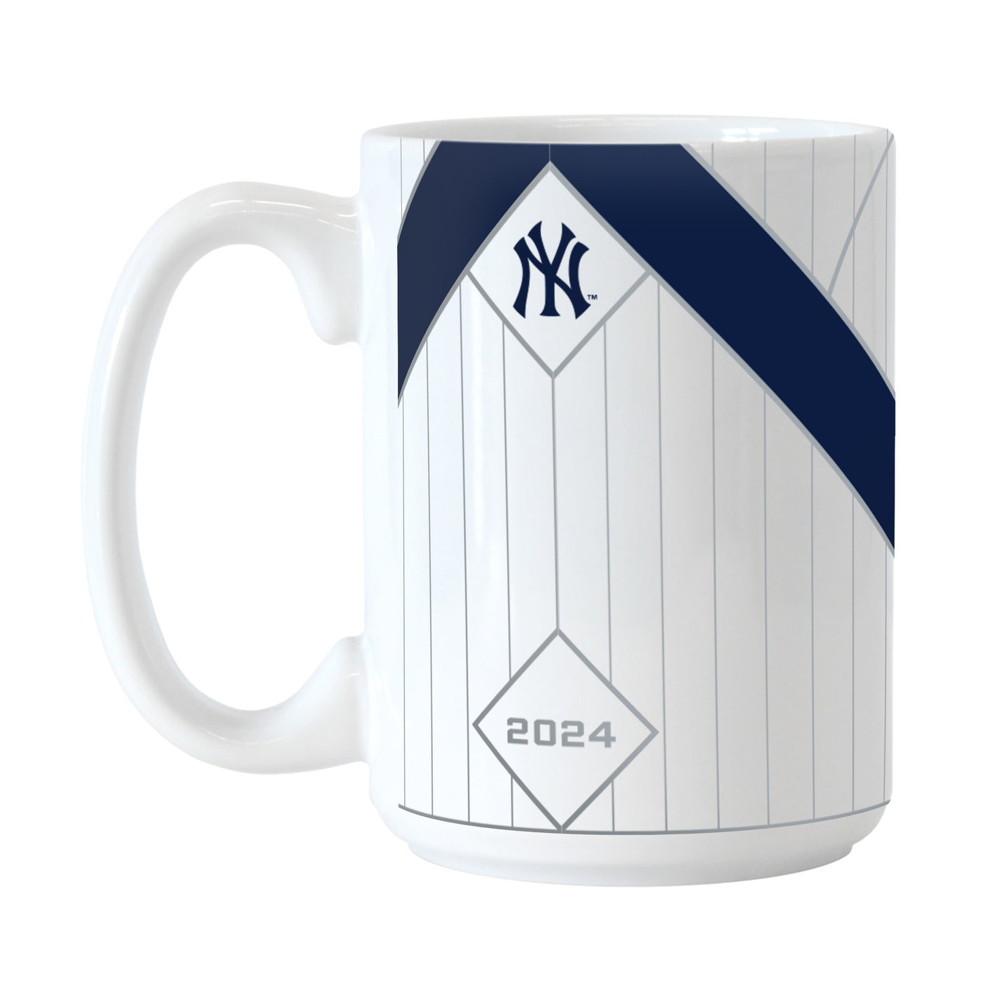 NY Yankees 2024 American League Champs 15oz Sublimated Mug