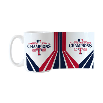 Texas Rangers 15oz 2023 AL Champions Sublimated Mug