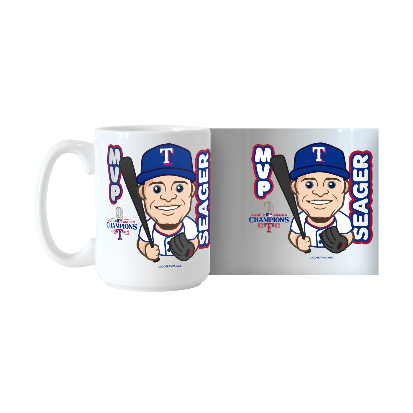 Texas Rangers 15oz 2023 World Series MVP Sublimated Mug