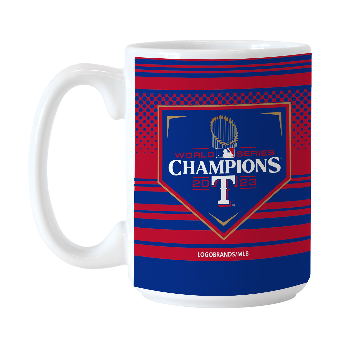 Texas Rangers 15oz 2023 World Series Champions Sublimated Mug