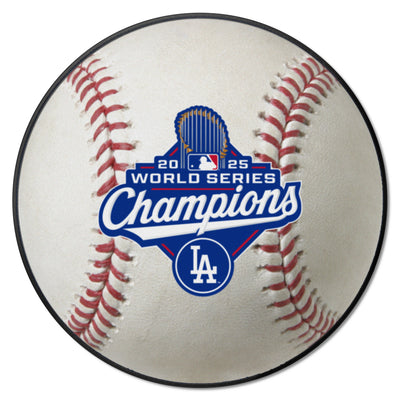 LA Dodgers 2025 World Series Champions 27in Round Mat