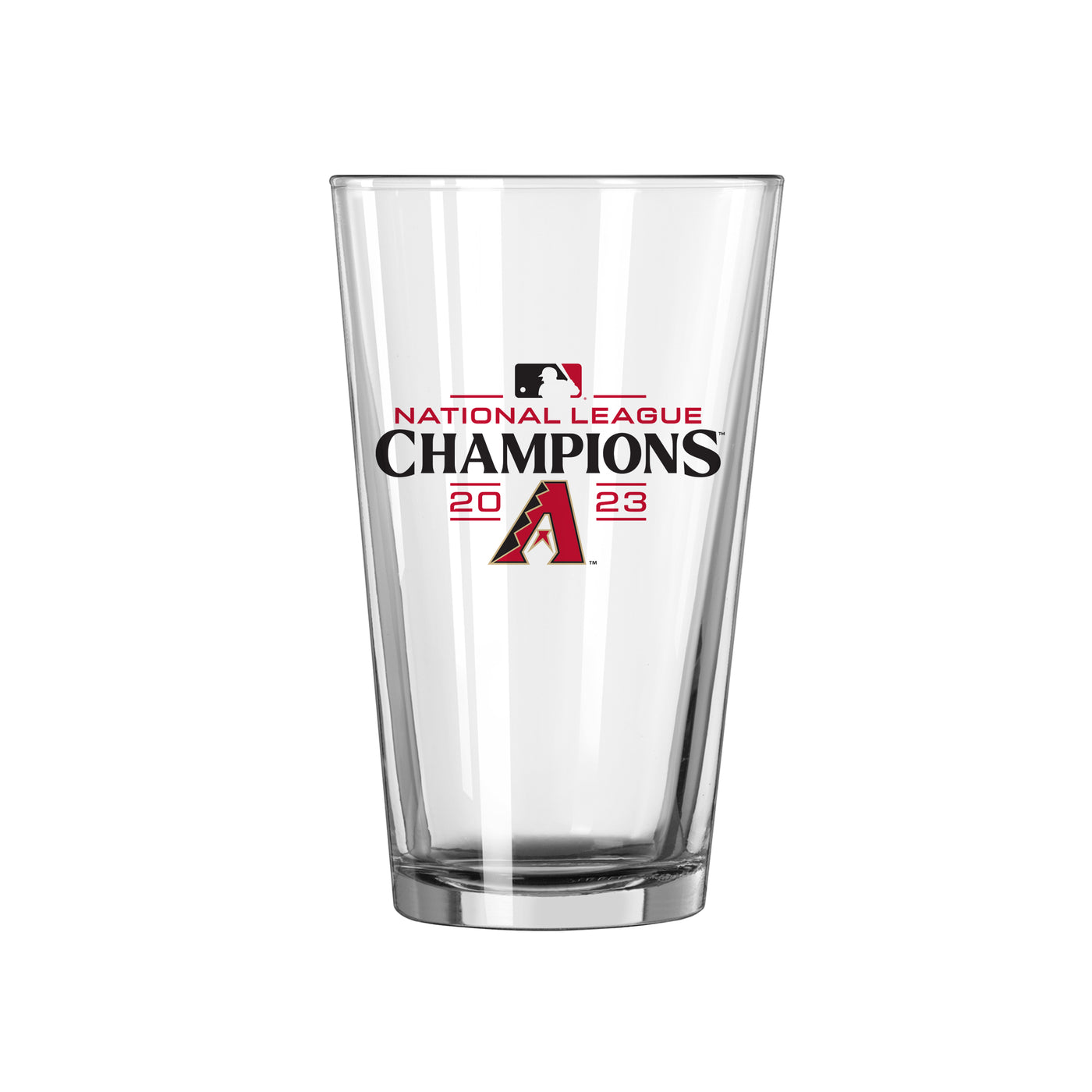 Arizona Diamondbacks 16oz 2023 NL Champions Pint Glass
