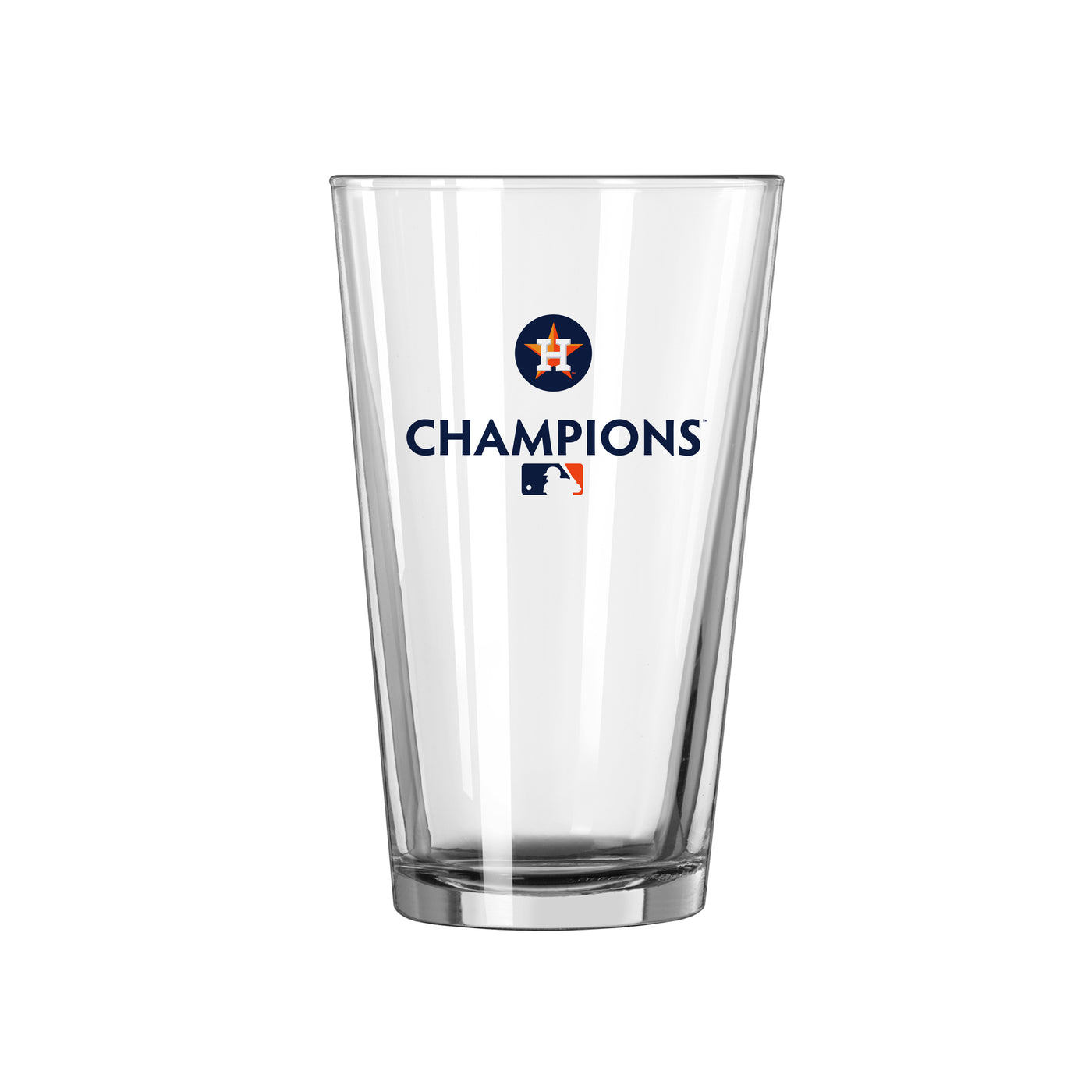 Houston Astros World Series Champs 16oz Pint Glass